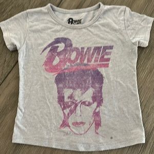 Bowie band shirt